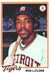 1978 Topps Baseball Cards      480     Ron LeFlore